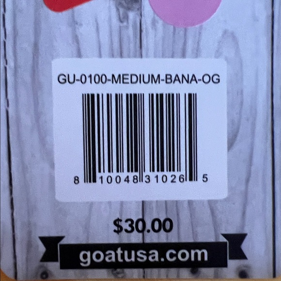 GOAT USA Medium Yellow Short Sleeve Tee with Blue Graphic - Picture 2 of 3